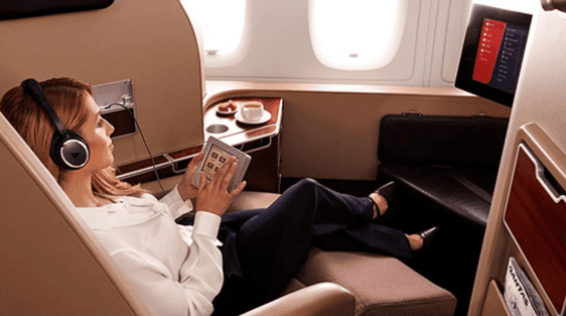 British Airways/Qantas First Class to Europe thumbnail 5