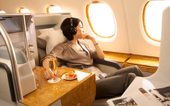 Emirates First Class To Dubai